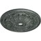 Ekena Millwork Flagstone Medallion (Canopies up to 3 7/8"), 30"OD x 3 7/8"ID x 3 1/4"P, Athenian Green Crackle CM30FLAGC - alternate 3